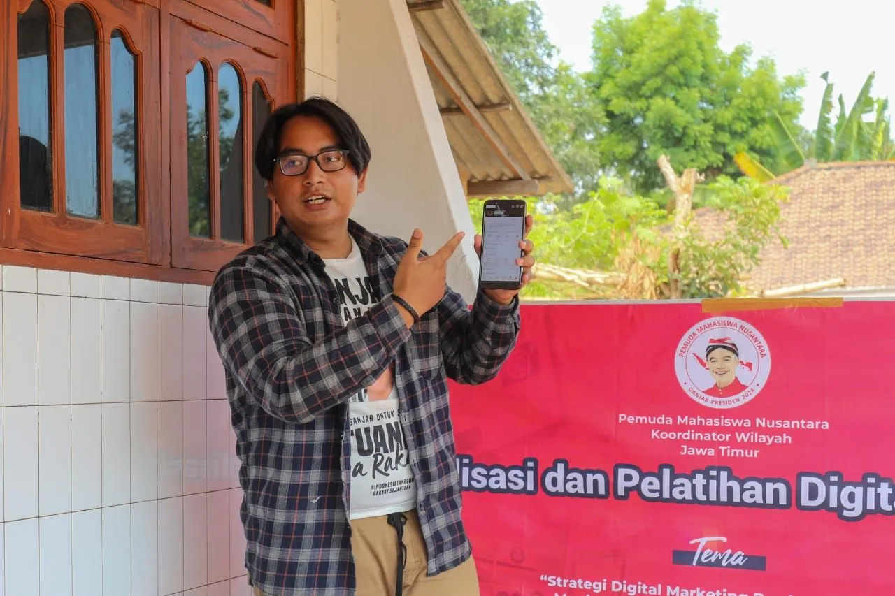 Pemuda Mahasiswa Ganjar Gelar Pelatihan Digital Marketing untuk Warga Bangkalan