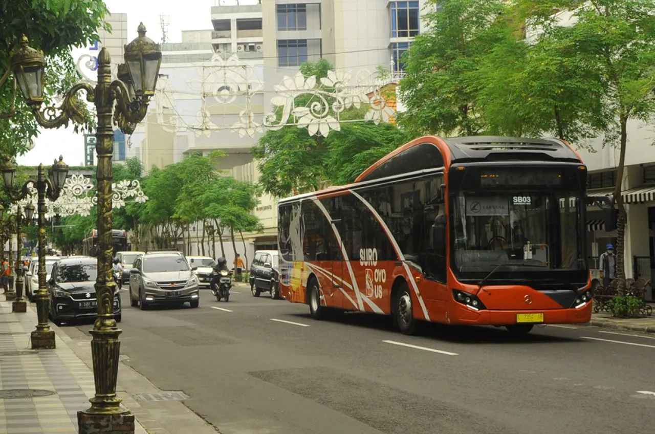 Ini Rute dan Titik Jemput 110 Unit Shuttle Bus Piala Dunia U-17 di Surabaya