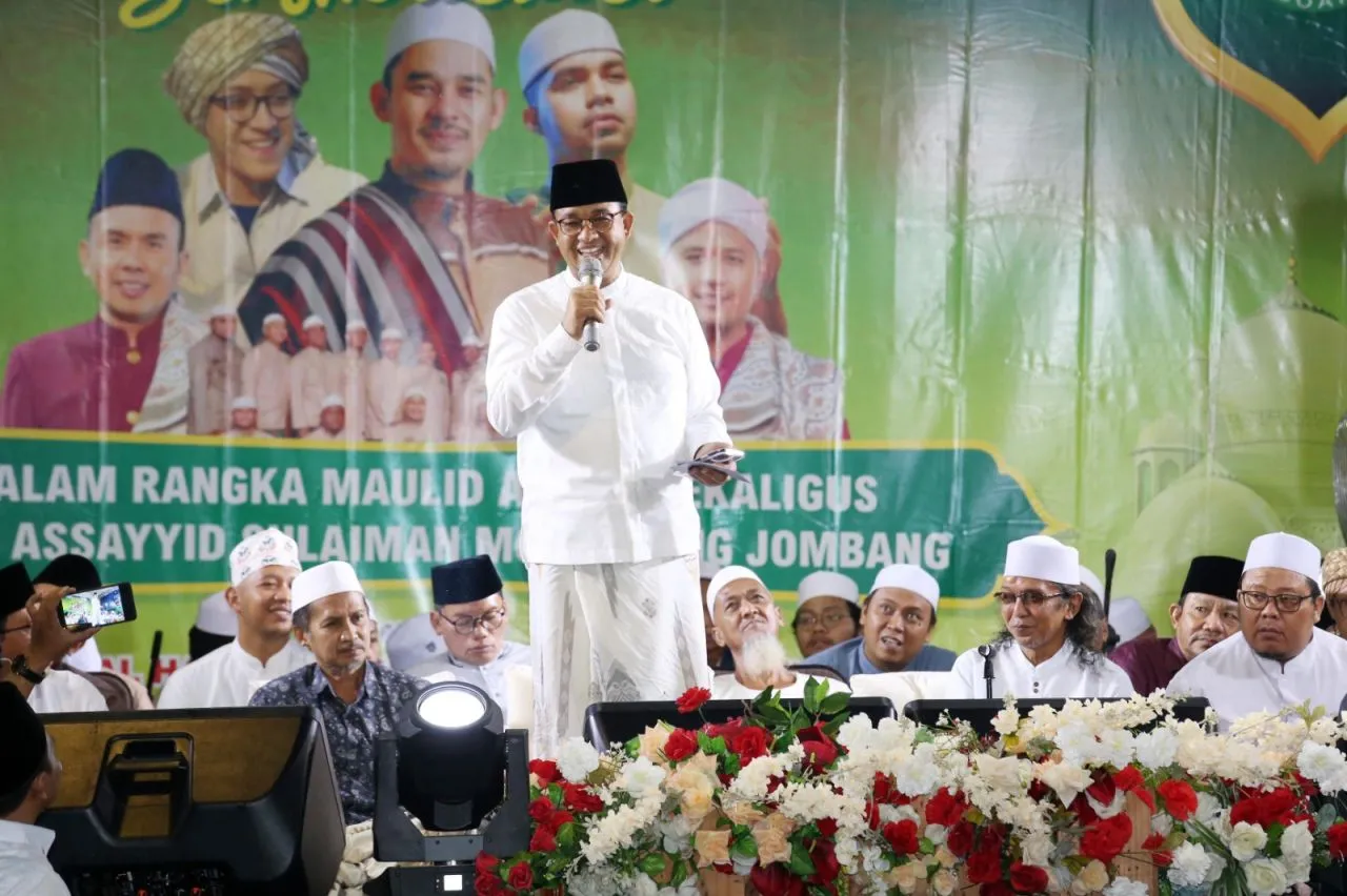 Kiai Nderesmo Surabaya Deklarasi Tim ASWAJA Dukung Anies Jadi Presiden 2024