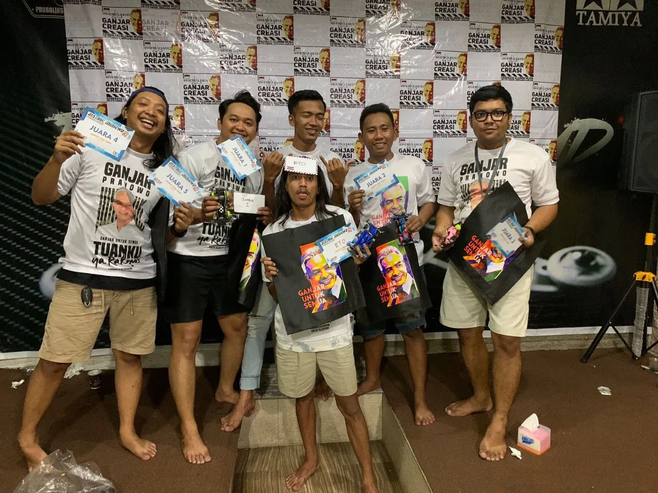 Ganjar Creasi Gelar Kompetisi Mobil Tamiya di Probolinggo