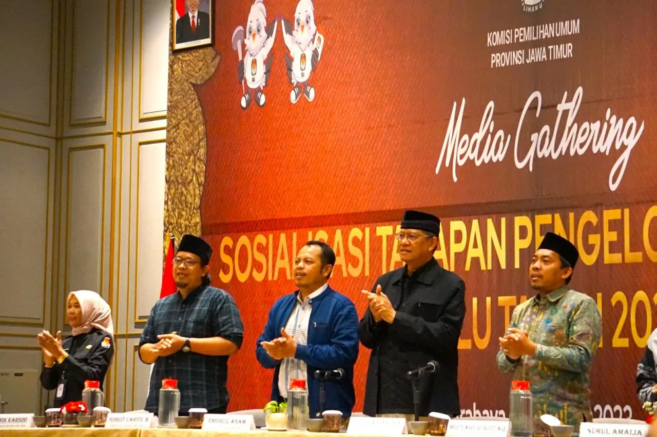 KPU Jatim Gelar Sosalisasi Pengelolaan Logistik Pemilu 2024