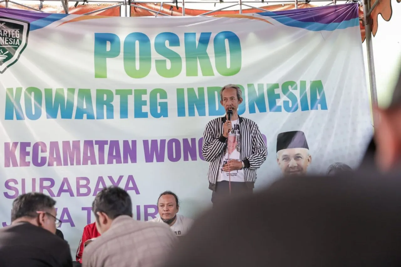 Warga Surabaya: Posko Kowarteg Ganjar Tempat Serap Aspirasi dan Hak - hak Rakyat