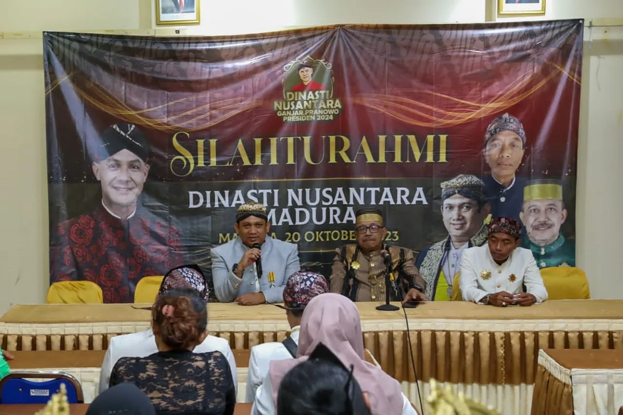 Silaturahmi Bersama Dinasti Nusantara, Raja-Sultan se-Madura Ingin Ganjar Fasilitasi Anak Muda Lestarikan Adat dan Budaya