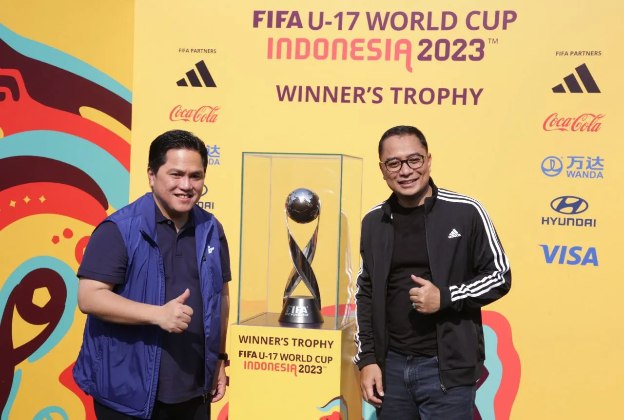 Trophy Experience Piala Dunia U-17 Disambut Meriah Warga Surabaya