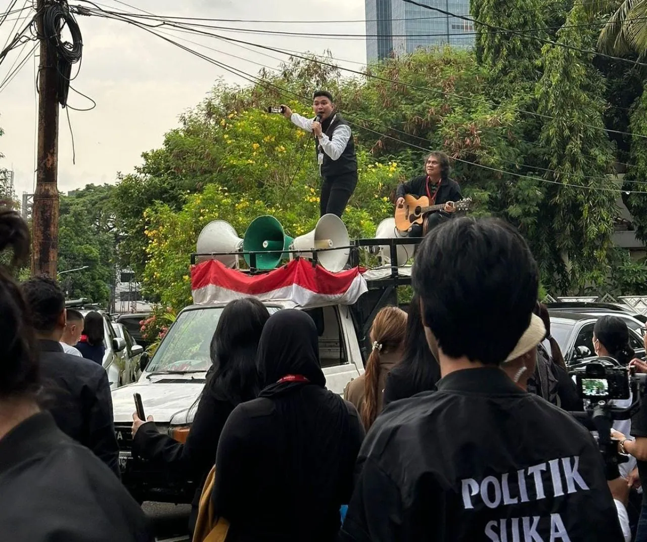 Dapat Nomor Urut 3, Aldi Taher Nyanyikan Lagu Ganjar - Mahfud Paling Yahud