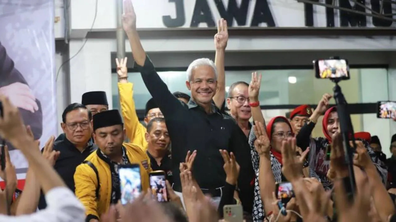Dihadapan Ratusan Kader Banteng, Ganjar Pranowo: Jatim Kunci Kemenangan Menuju Hattrick