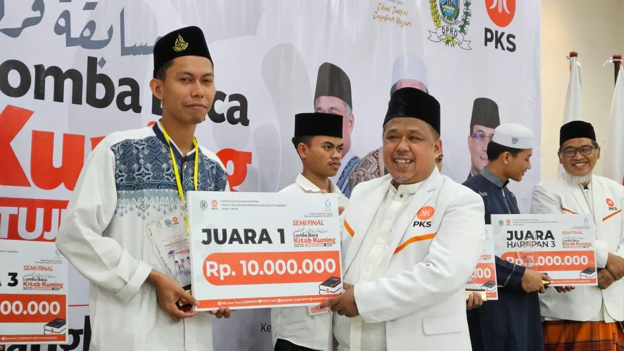 Gelar Semi Final Lomba Baca Kitab Kuning, Ketua PKS Jatim Apresiasi Santri Milenial dan Gen Z