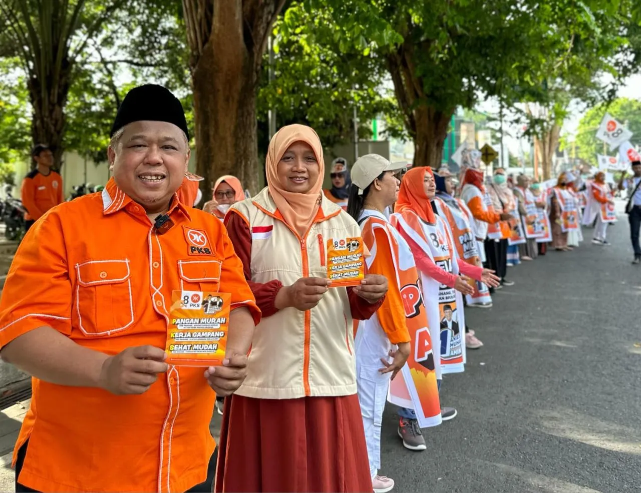 Gelar Flashmob Serentak, PKS Jatim Kampanye Tiga Gagasan untuk Rakyat