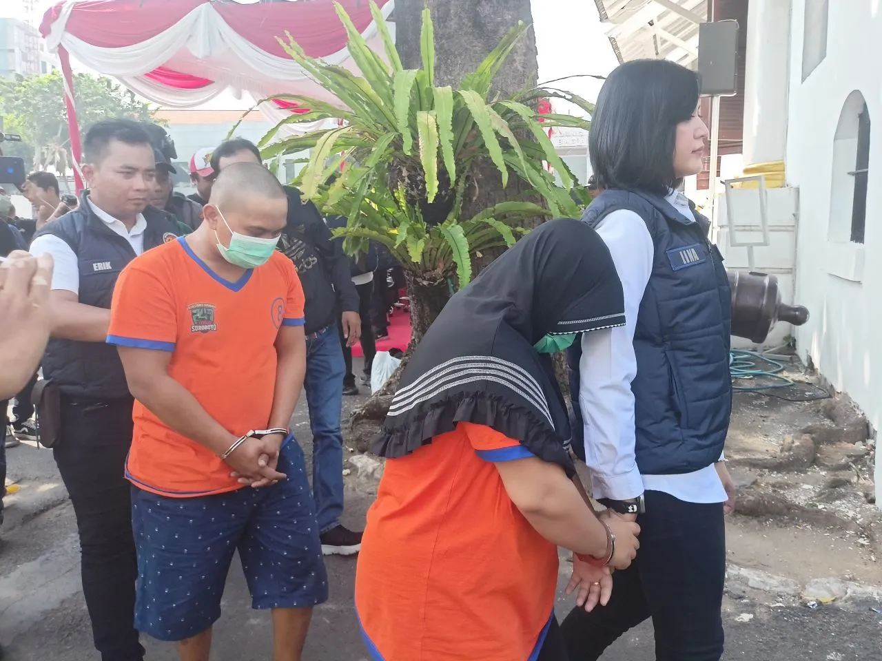 Polisi Tangkap Sepasang Suami Istri Kurir Narkoba, Sita 144 Kilogram Sabu