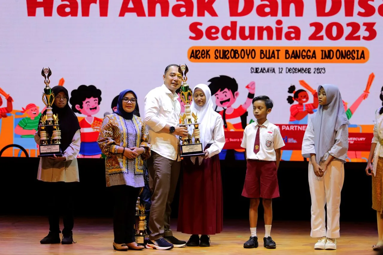 Hari Anak dan Disabilitas Sedunia, Wali Kota Eri Cahyadi: Anak Istimewa Punya Hak yang Sama