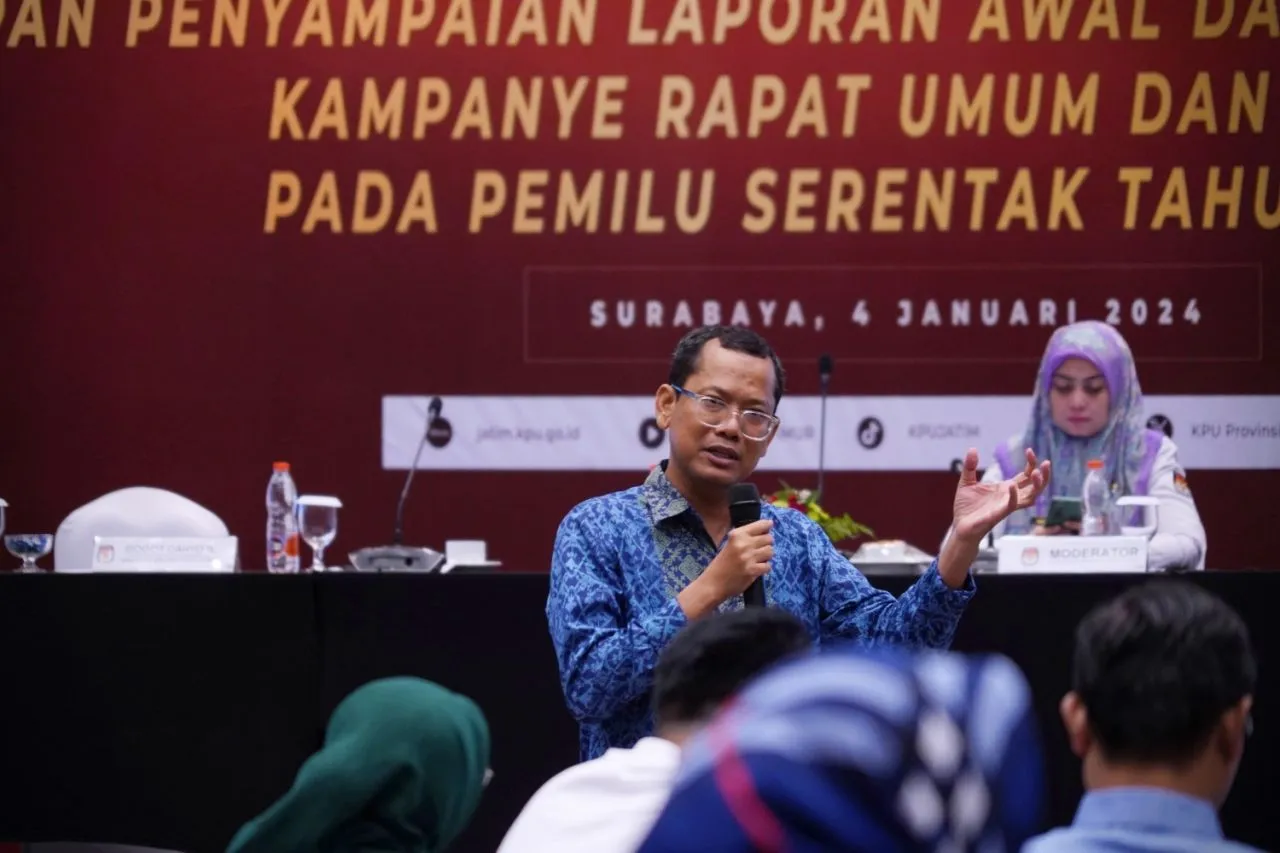 KPU Jatim Ingatkan Parpol Wajib Sampaikan LDAK