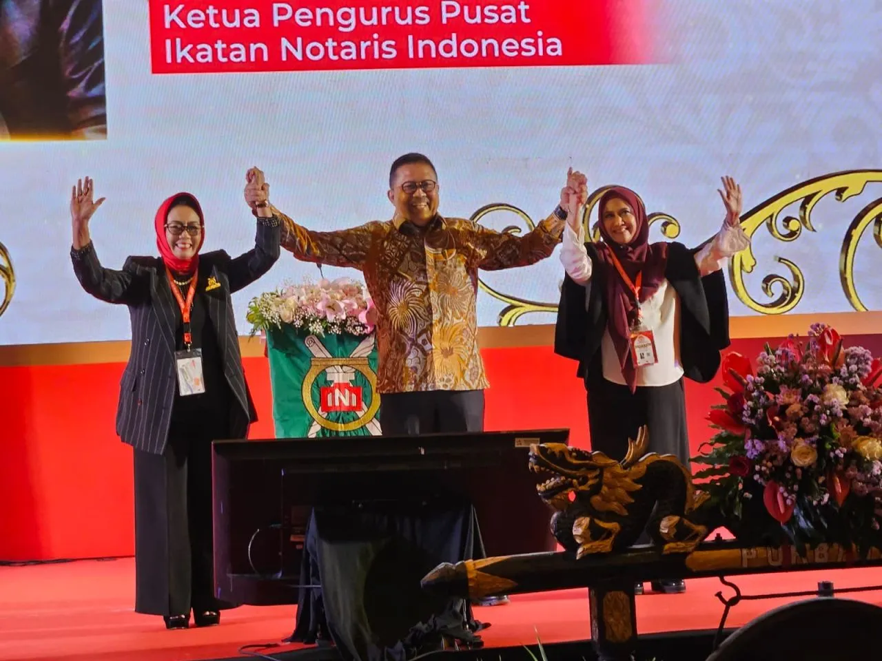 Konferwil Berlangsung Damai, Isy Karimah Syakir Jadi Ketua Pengwil Jatim INI