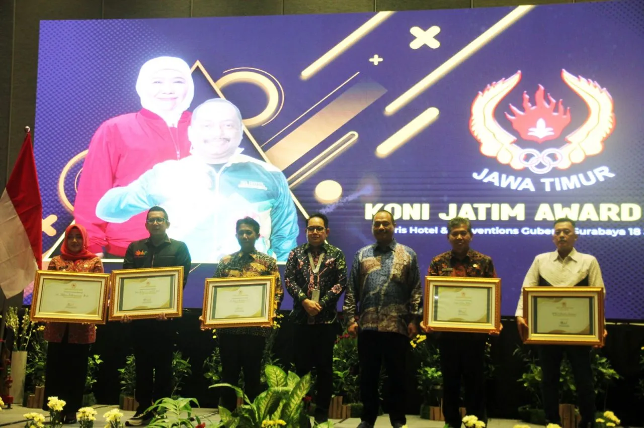 Daftar Peraih Penghargaan di.Ajang KONI Jatim Award 2023