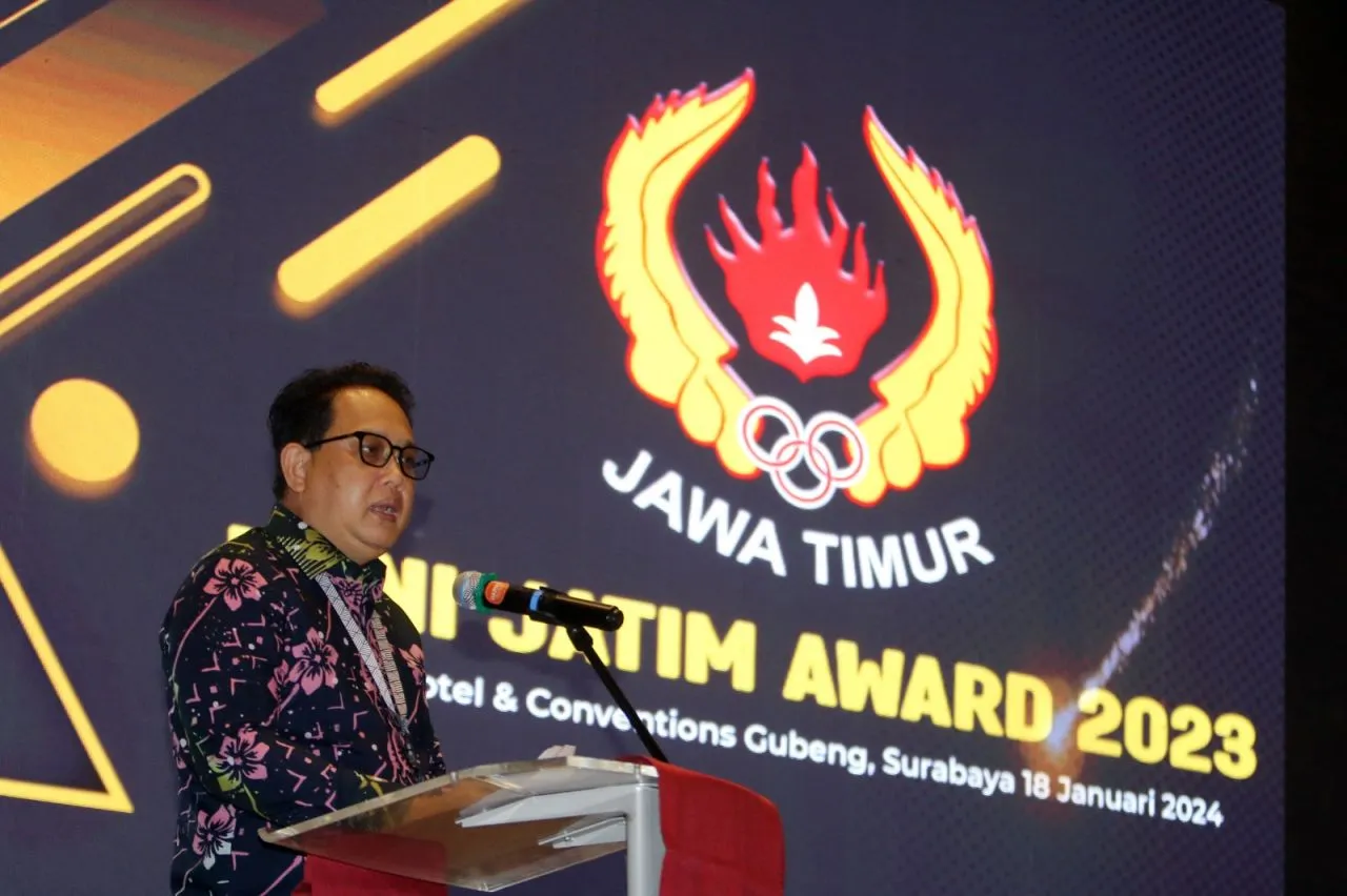 Sekdaprov Apresiasi KONI Jatim Award 2023, Begini Harapannya