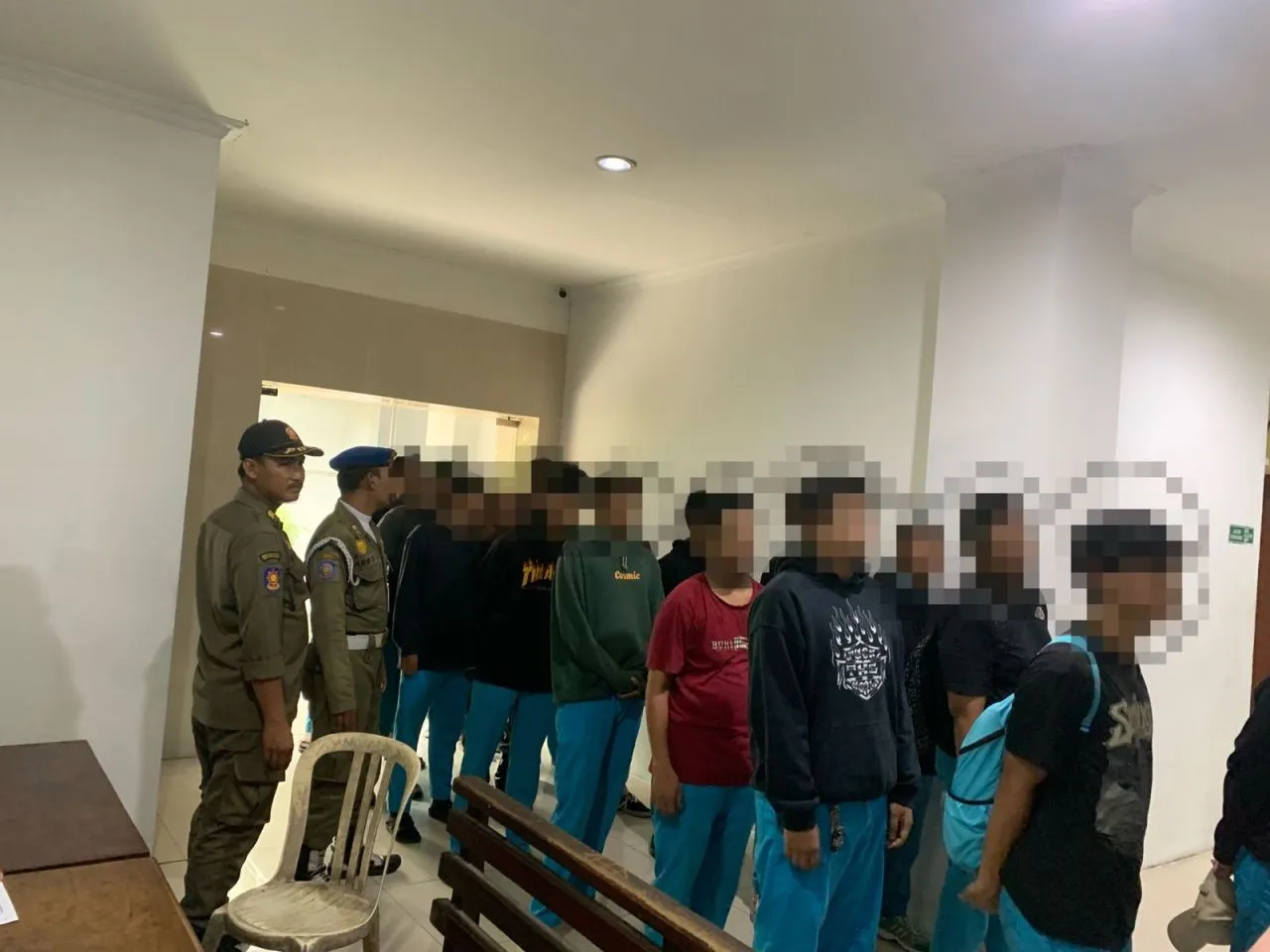 Satpol PP Surabaya: 21 Pelajar yang Terjaring saat Pesta Miras Dibawa ke Liponsos