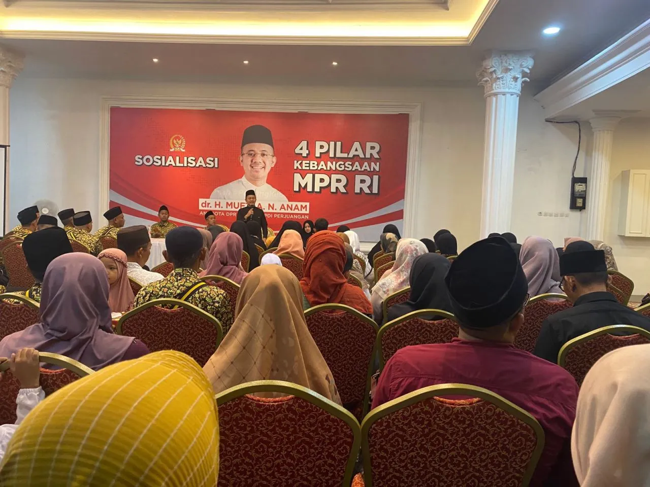 Sosialisasi 4 Pilar Kebangsaan, Mufti Anam Ajak Bumikan Pancasila