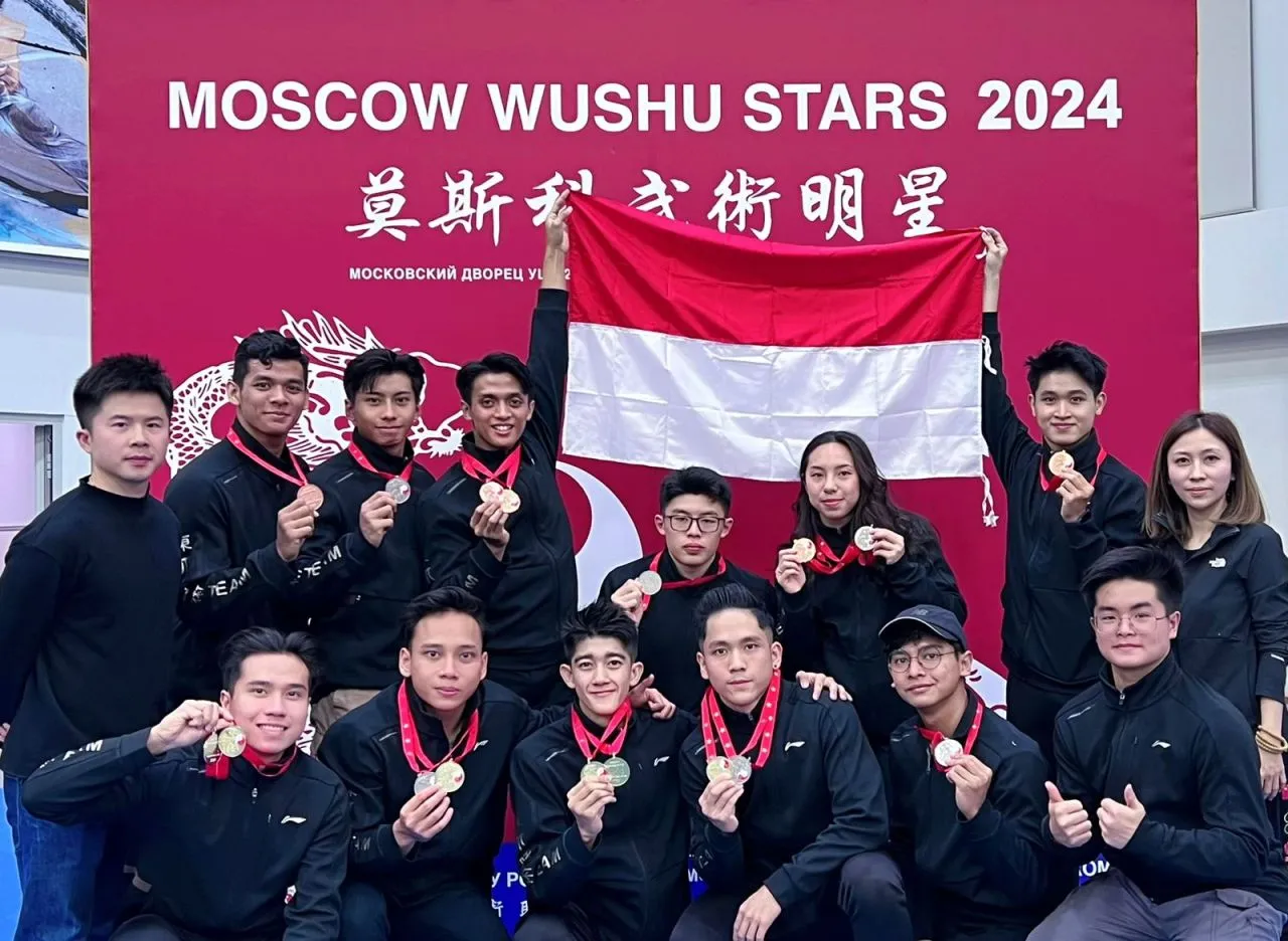 Bela Indonesia, Wushu Jatim Sabet Lima Emas di Rusia
