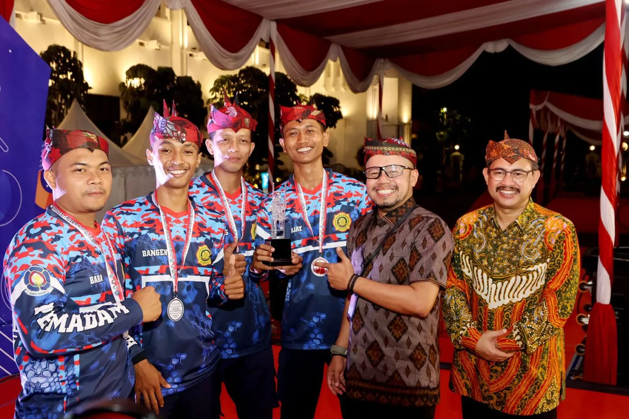 Kemendagri Ingin Surabaya Jadi Pusat Latihan Damkar Wilayah Indonesia Timur