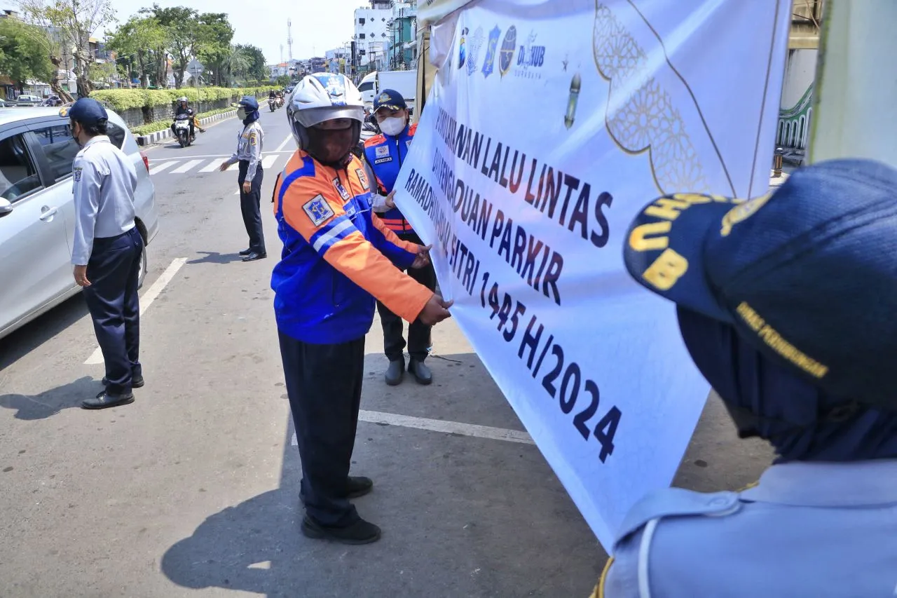 Dishub Surabaya Dirikan 5 Posko Pengaduan Parkir Ramadan dan Idul Fitri 2024