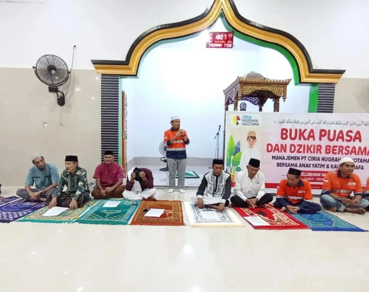 H-6 Lebaran, Ceria Gelar Bukber dan Dzikir bersama Tokoh Masyarakat Kolaka