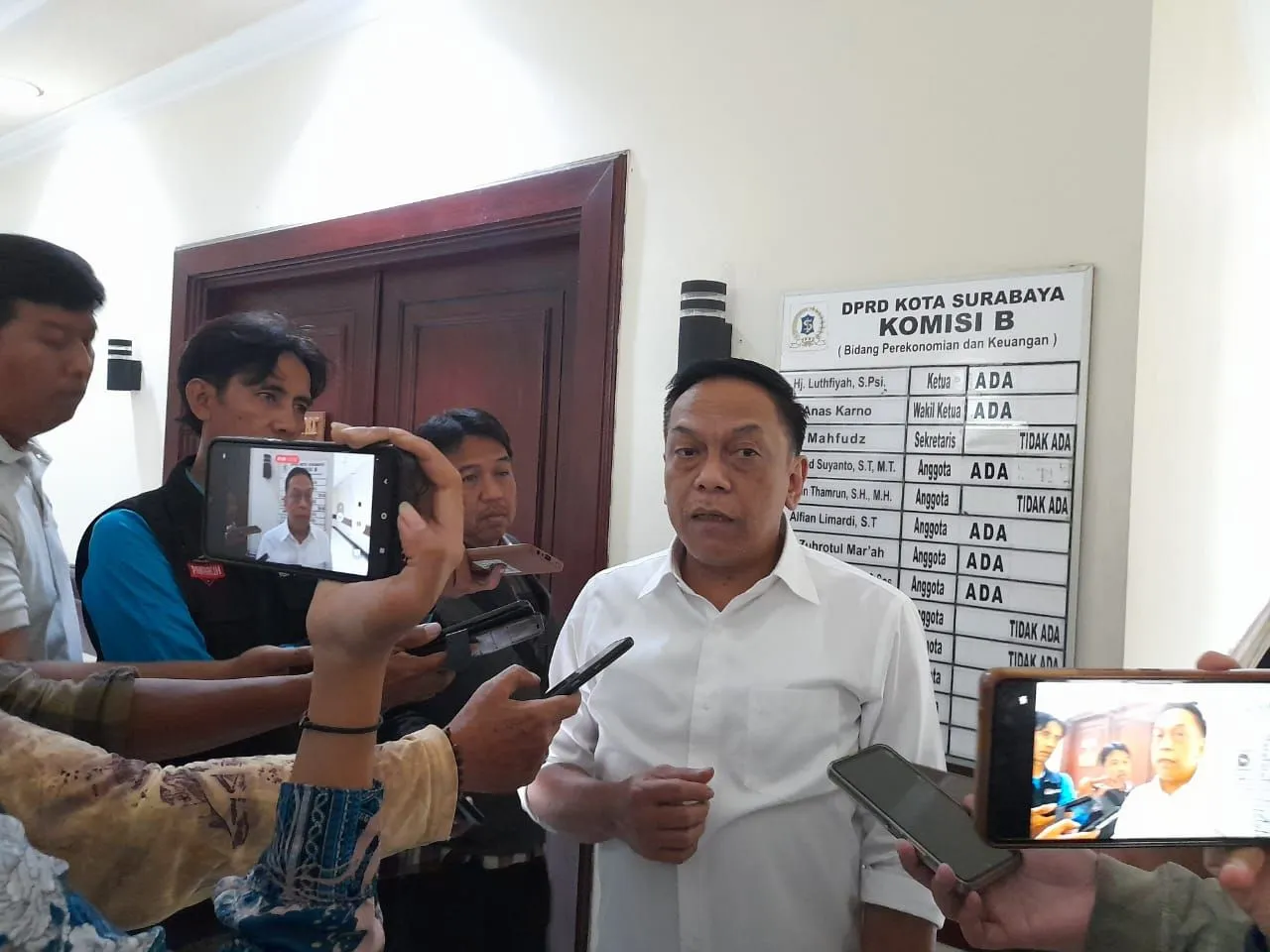 Komisi B Mulai.Bahas Bentuk Badan Hukum PDAM Surya Sembada