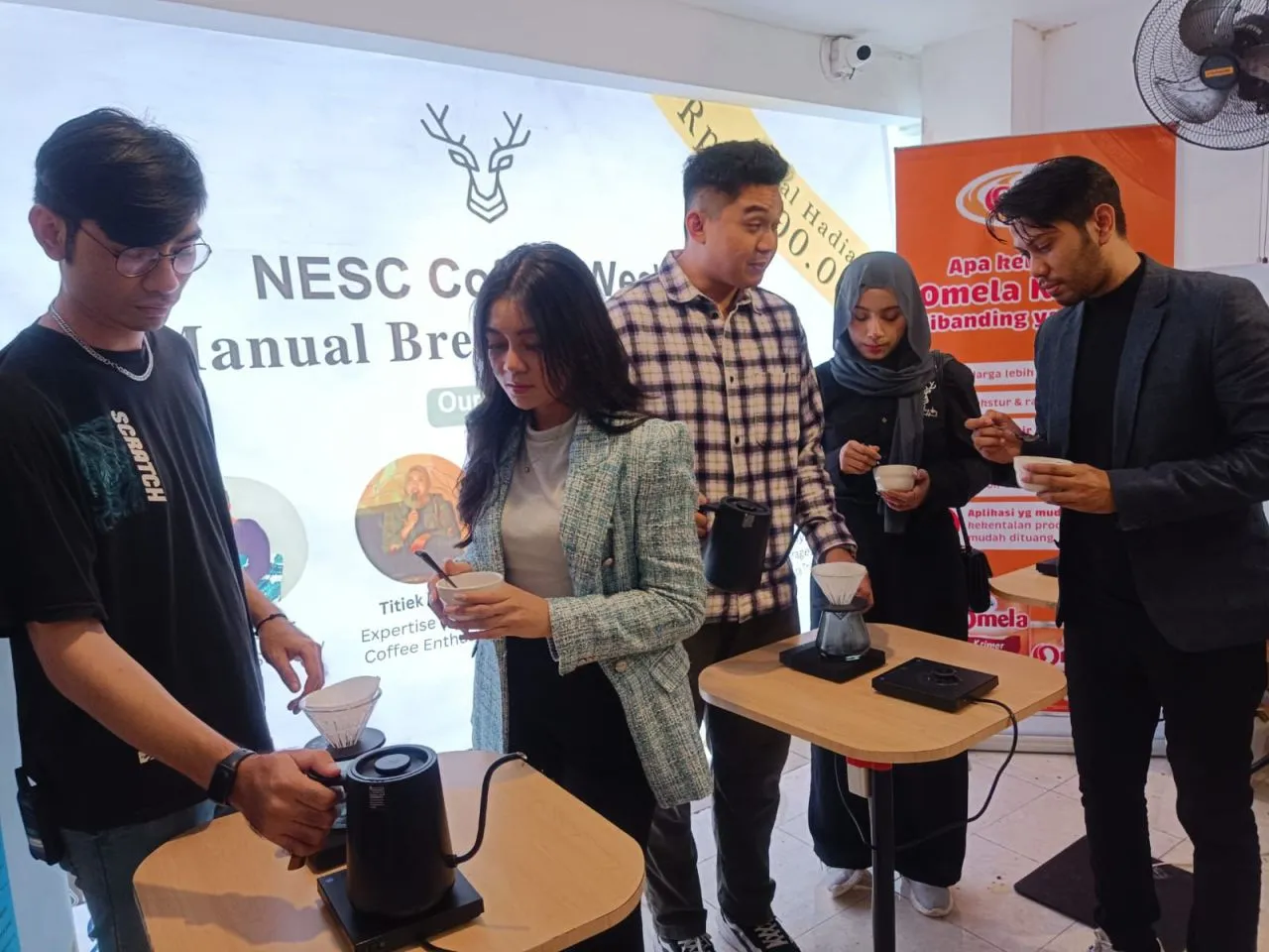 NESC Gelar Kompetisi Antar Barista se-Jatim