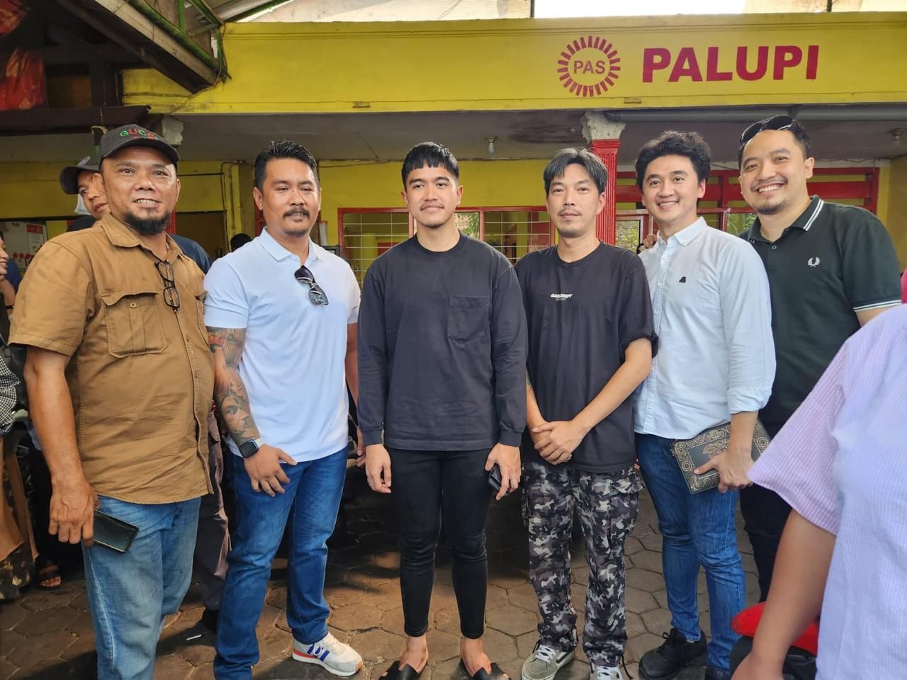 Teks foto: Richard Handiwiyanto bersama Kaesang Pangarep