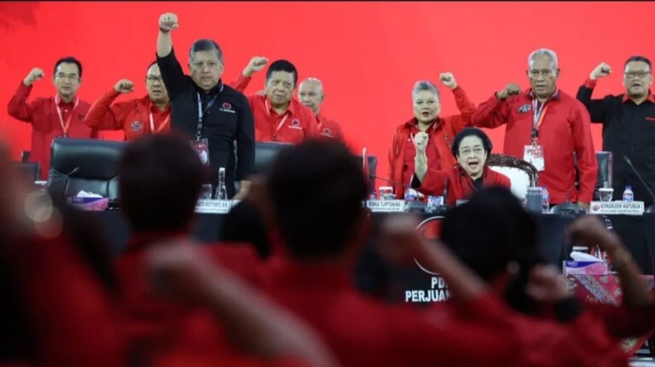 Hari Kedua Rakernas V, Megawati Beri Pengarahan Tertutup Kepada Kader PDIP