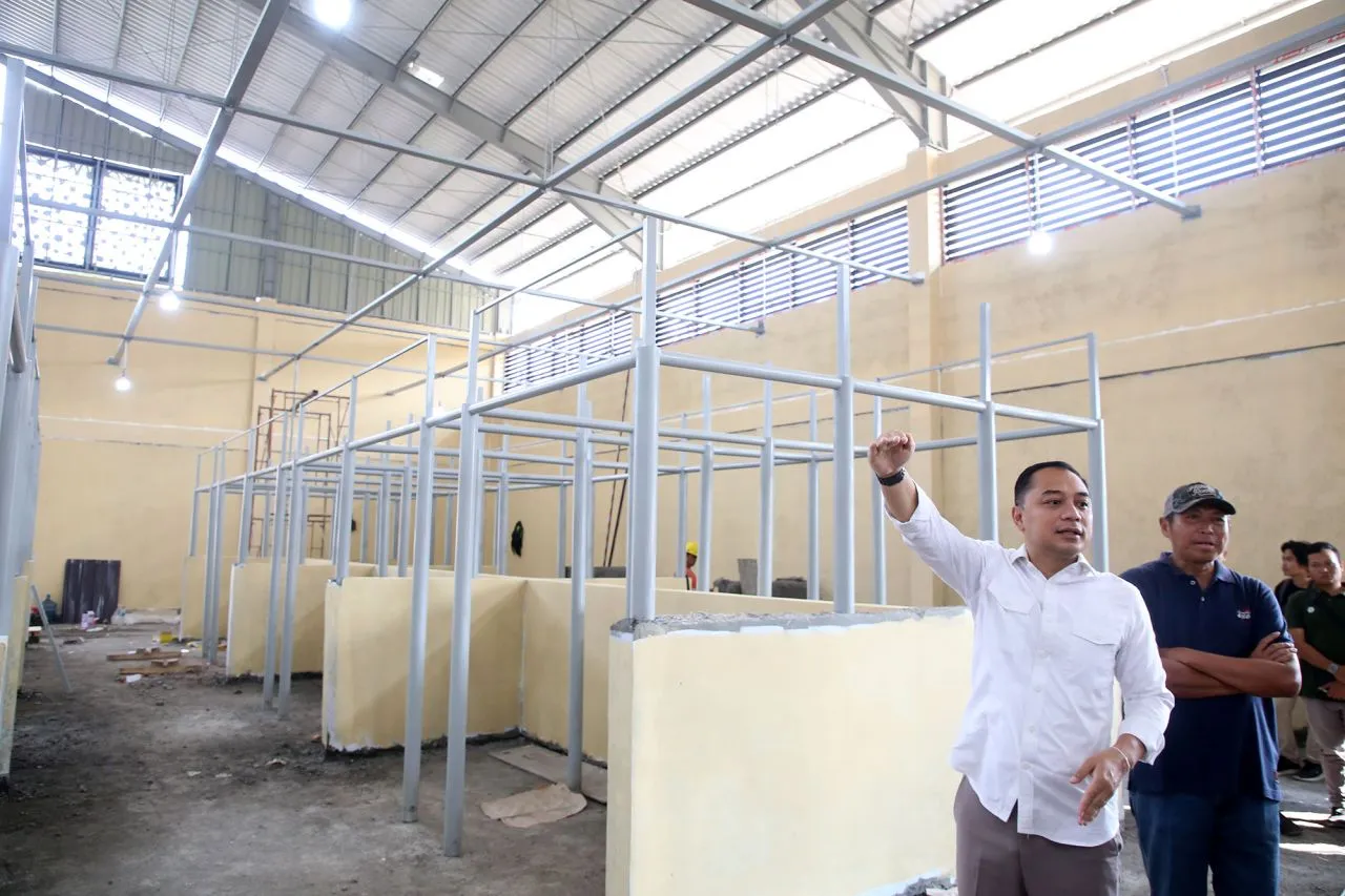 Pasar Karah Bersolek, Wali Kota Eri Cahyadi: Lebih Modern dan Bersih