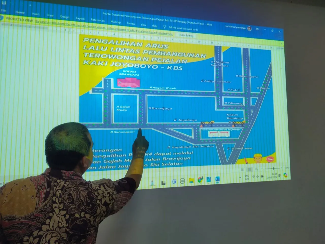 Catat! Ini Rekayasa Lalin Selama Pembagunan Proyek Terowongan Joyoboyo