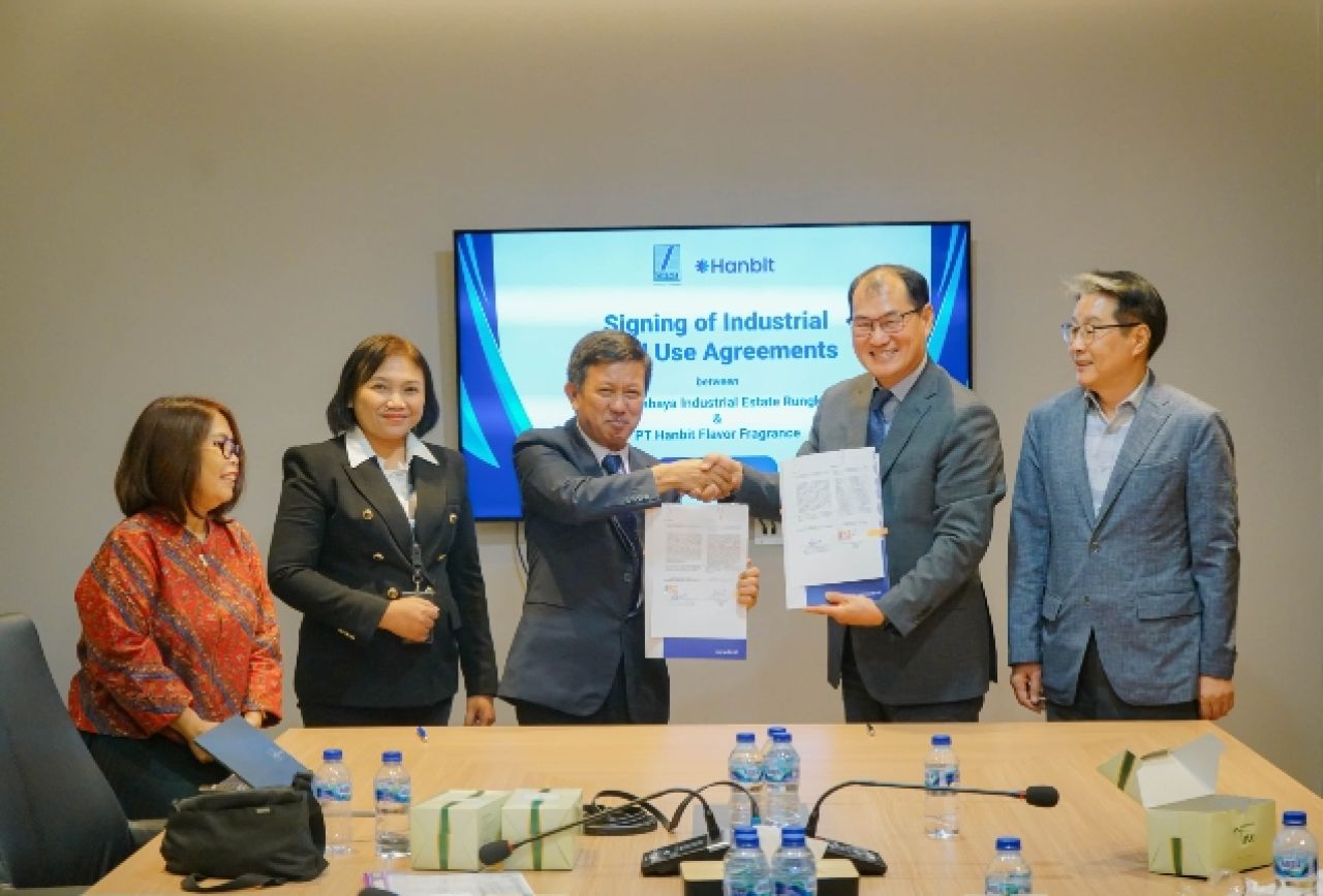 Perusahaan Korea Tanda Tangani Perjanjian Pemanfaatan Tanah Industri di PIER