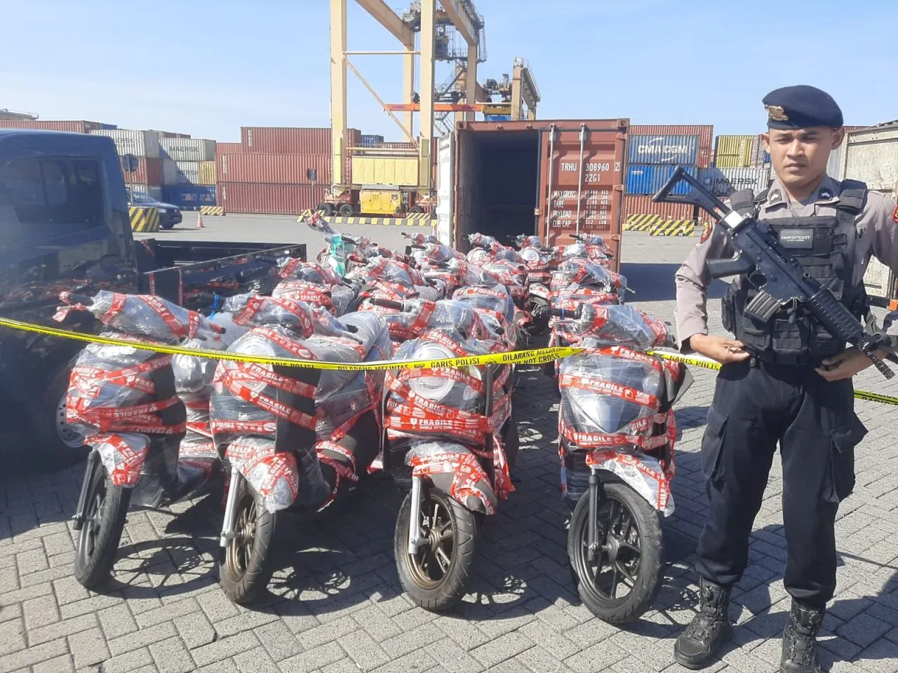 Polisi Ungkap Kasus Ekspor Motor Ilegal Jaringan Internasional