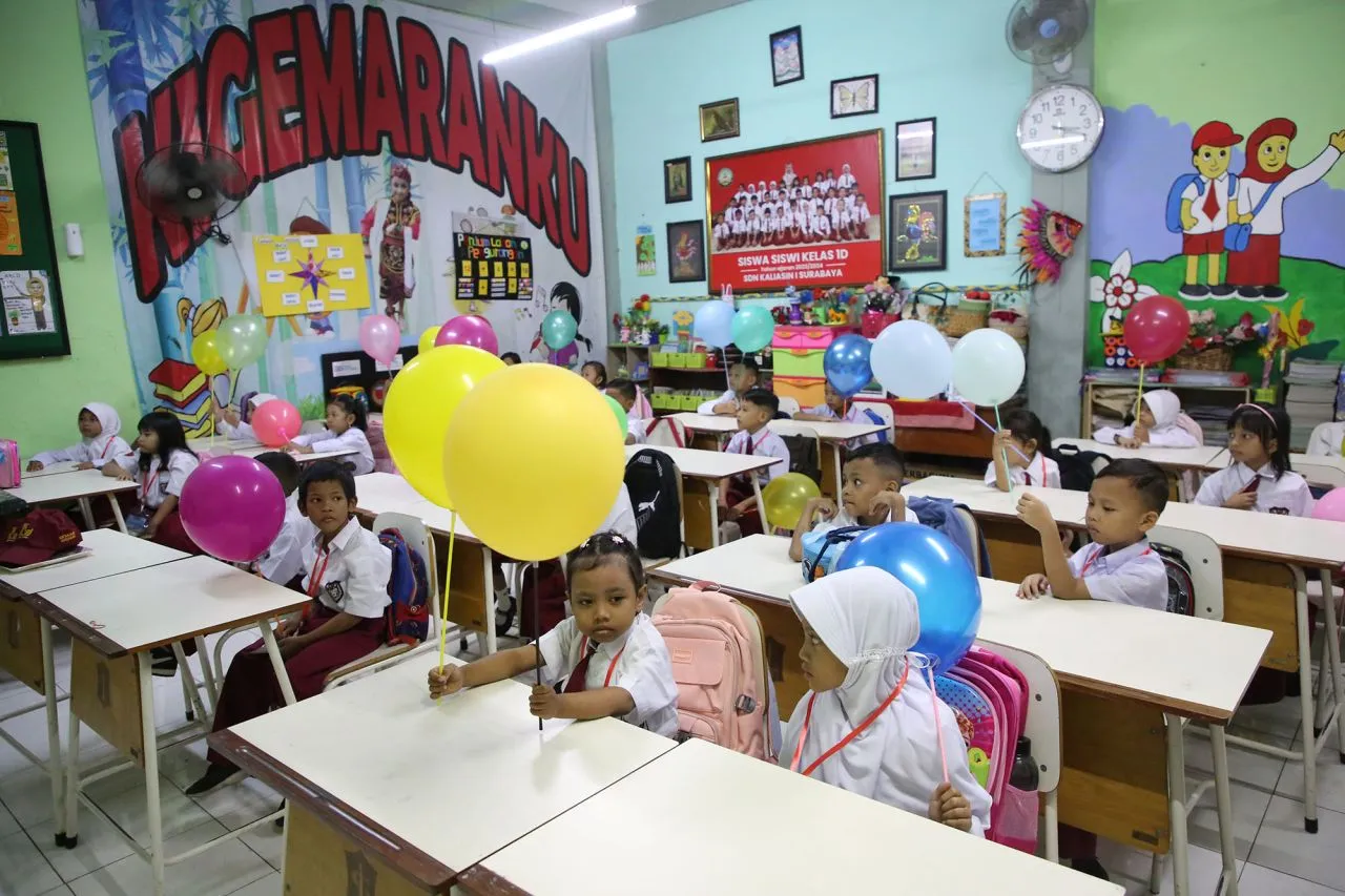 Hari Pertama Masuk Sekolah, 30.000 Siswa SD Negeri-Swasta se-Surabaya Ikuti MPLS