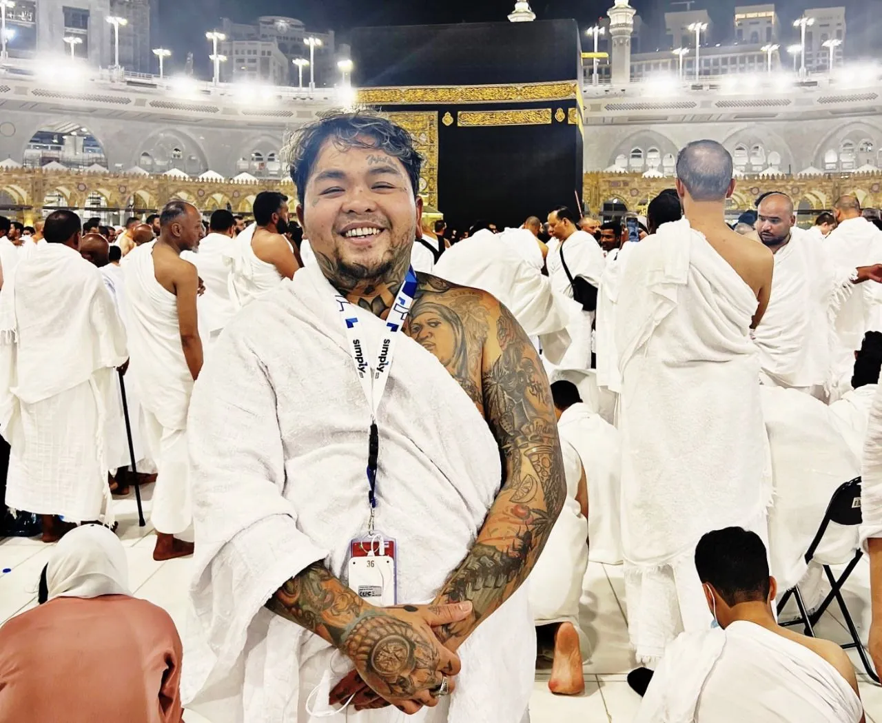 Foto: King Abdi MasterChef Indonesia saat ibadah Umroh