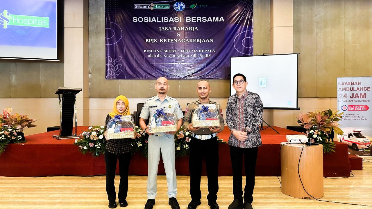 Siloam Hospitals Jember Sosialisasi Kasus Kecelakaan Kerja kepada 49 Perusahaan di Tapal Kuda