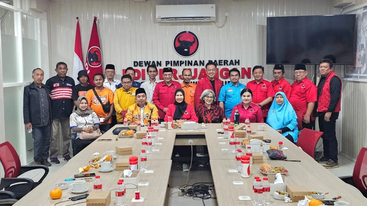 7 Partai Non-Parlemen Kunjungi Kantor PDIP Jatim, Siapkan Penantang Khofifah di Pilgub