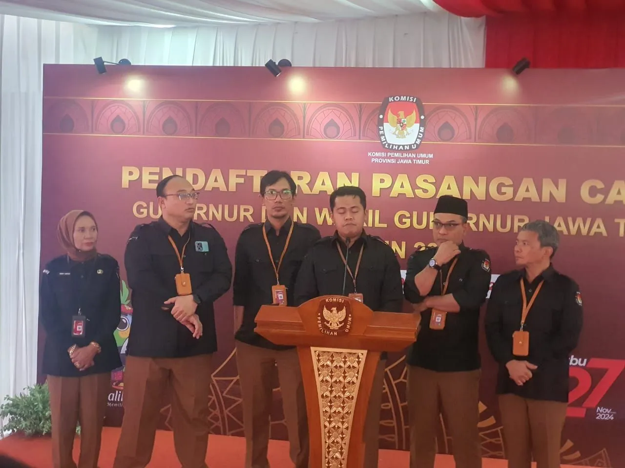 KPU Jatim Pastikan PDIP dan PKB Buka Akun Silon B1 KWK Untuk Pendaftaran Paslon
