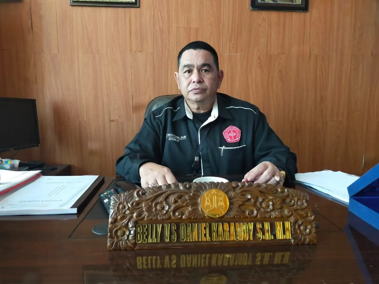 Jabat Ketua DPW Peradin Jatim, Daniel Karamoy: Fungsikan Progam Bantuan Hukum Gratis