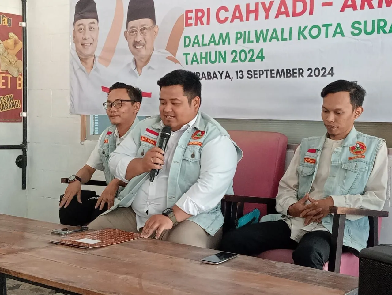 Lawan Kotak Kosong di Pilkada Surabaya, Pemuda Muhammadiyah Optimis Akan Kemenangan Eri-Armuji