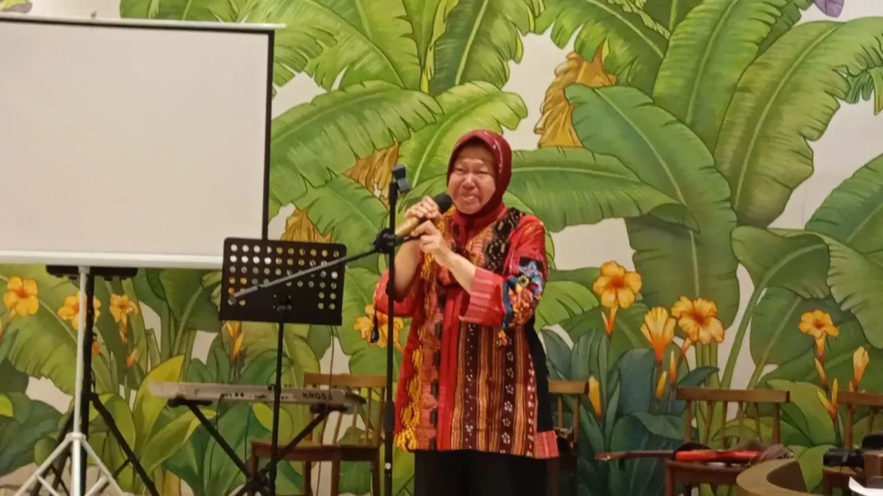 Maju Cagub Jatim, Risma: Saya di Kuatkan oleh Pendeta dari Papua