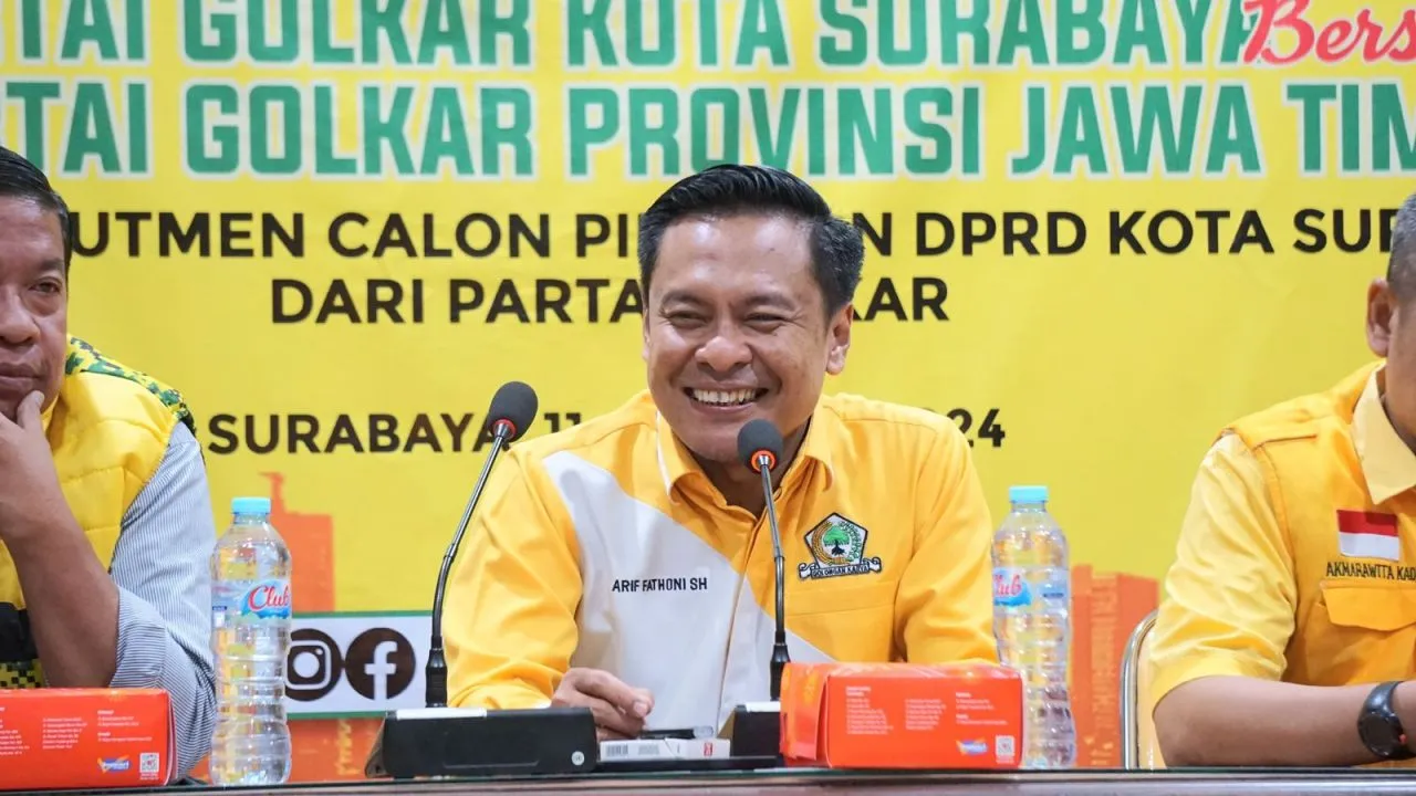 Rayakan HUT ke 60, Golkar Surabaya Berangkatkan 60 Bus Ziarah Wali Limo