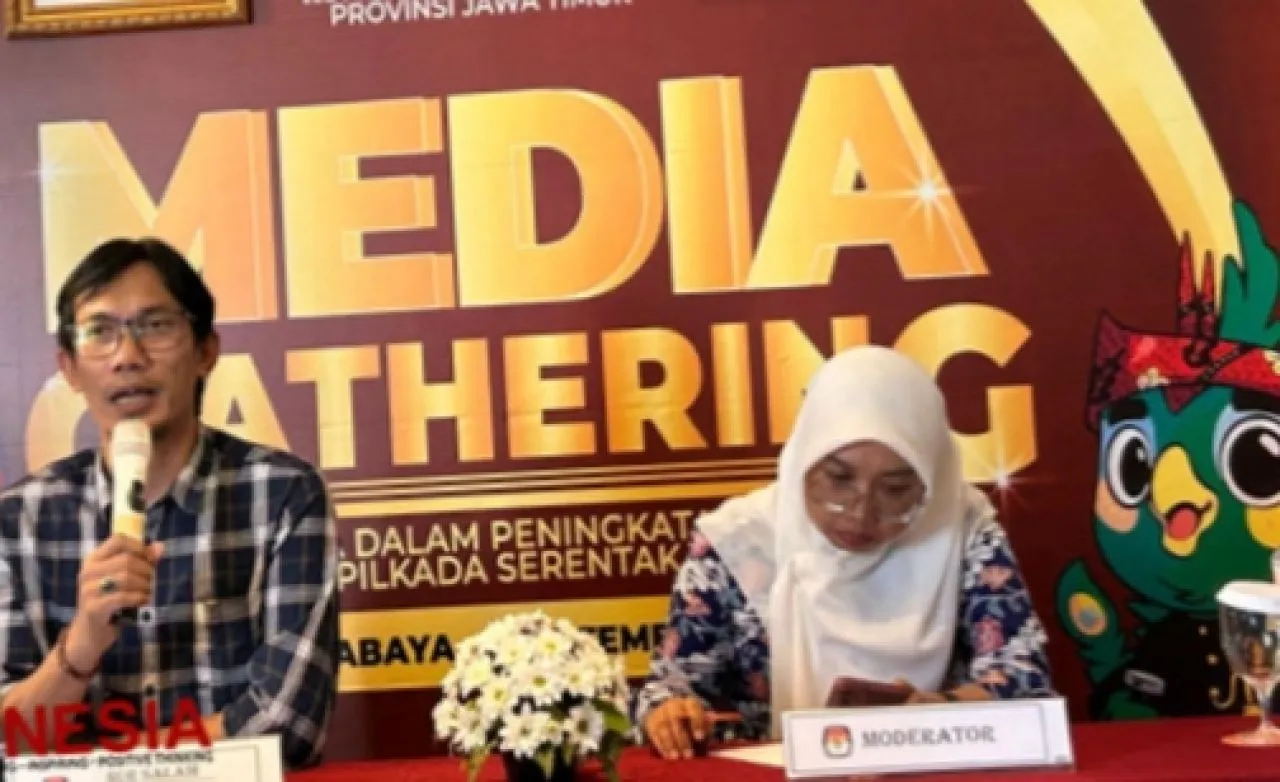 KPU Jatim Ajak Media Turut Berperan untuk Tingkatkan Partisipasi Masyarakat