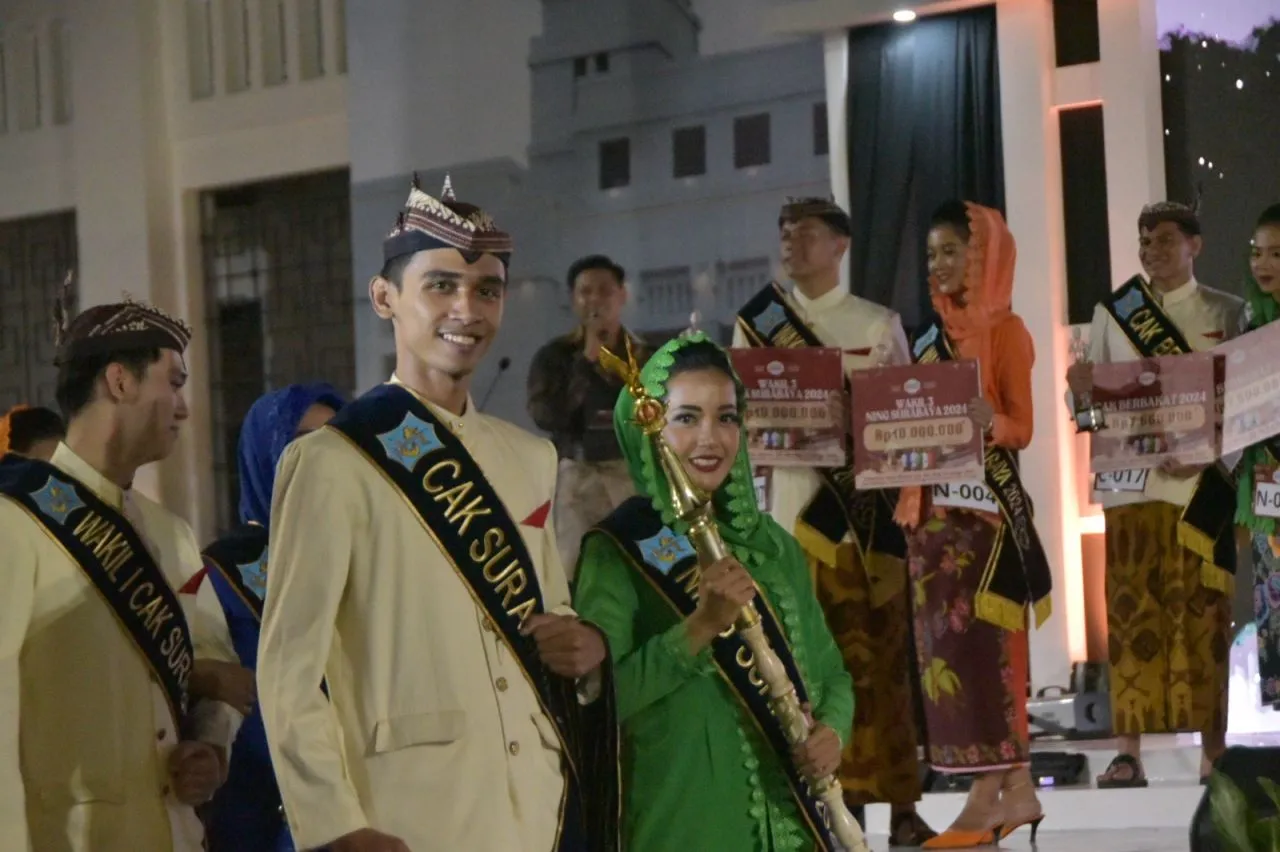 Cak Maudah dan Ning Joana Terpilih Jadi Duta Wisata Surabaya Tahun 2024