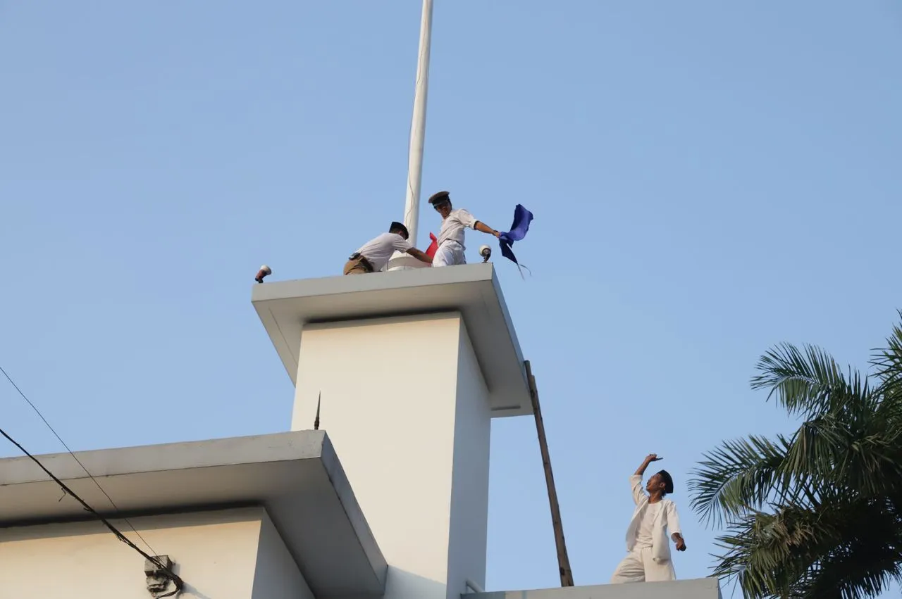 Pemkot Surabaya Kembali Hadirkan Teatrikal Refleksi Perobekan Bendera
