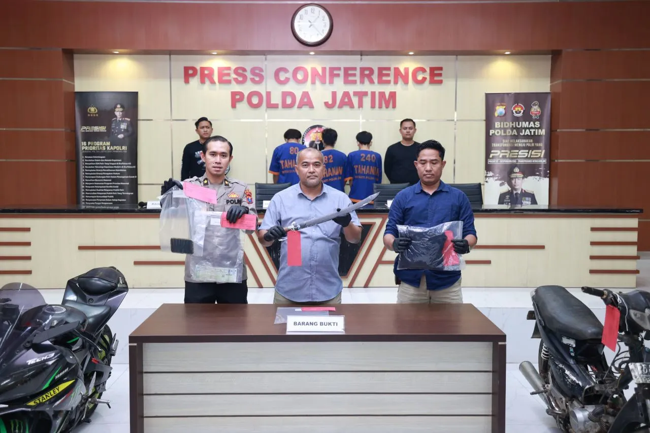 Polisi Ringkus Tiga Milenial Komplotan Begal Asal Pasuruan, Tak Segan Lukai Korbannya