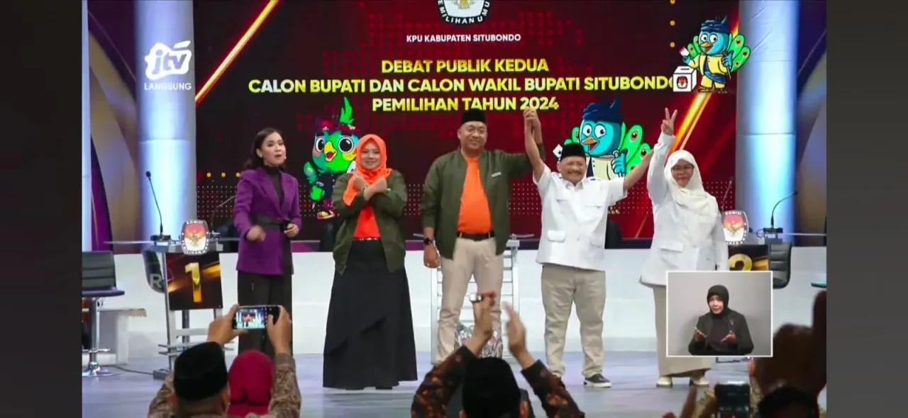 Debat Calon Bupati Situbondo Ricuh, Pendukung Karna Suswandi Picu Penghentian Acara