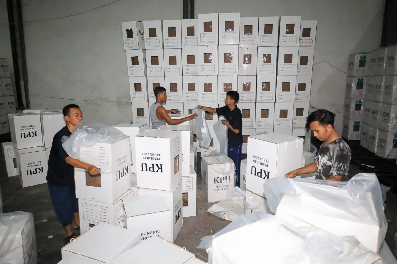 Jawaban KPU Surabaya Saat Ada Temuan Ratusan Kertas Suara Rusak