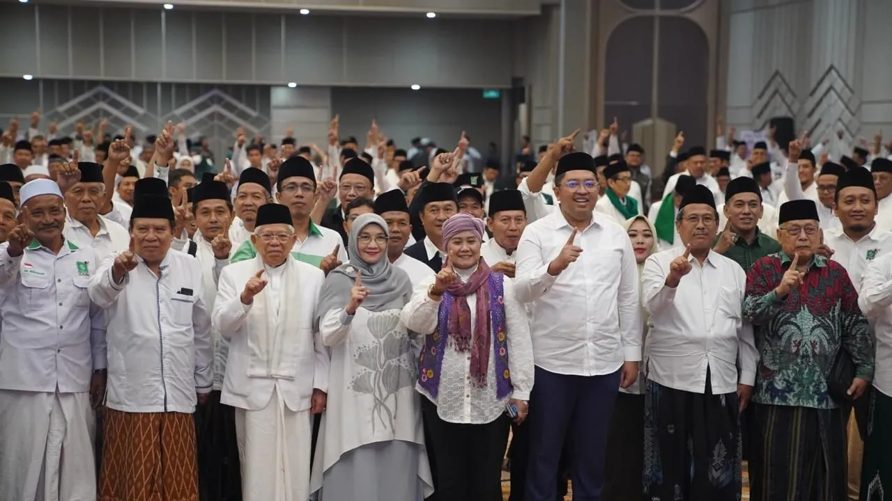 Ajakan KH Ma'ruf Amin Menangkan Luluk - Lukman di Jatim,Respon Kiai: Siap Kolaborasi dengan PKB