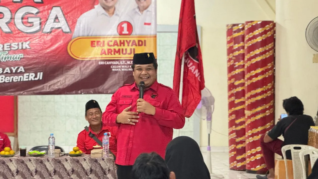 PDIP Surabaya ajak Warga Pilih  Risma - Gus Hans dan ERJI sebagai Pemimpin Pro Rakyat