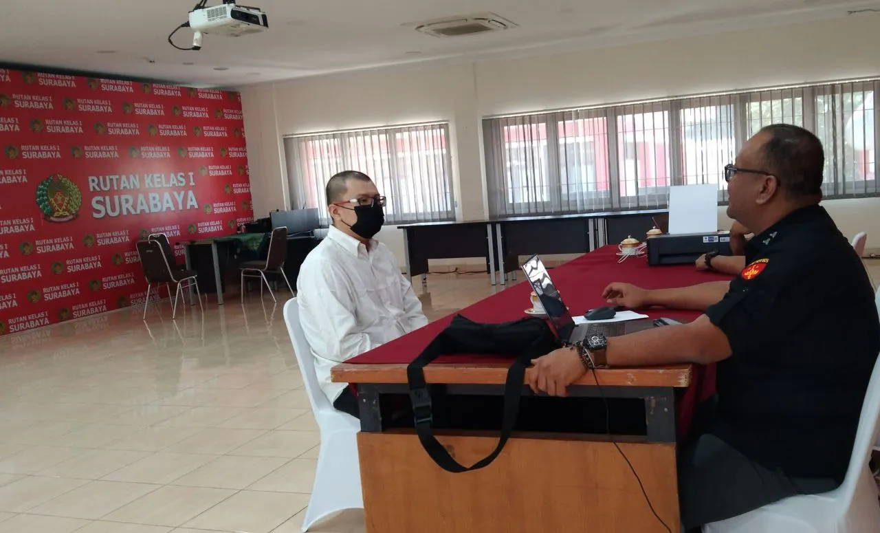 Kejaksaan Agung Kembali Periksa  Ronald Tanur di Rutan Kelas I Surabaya